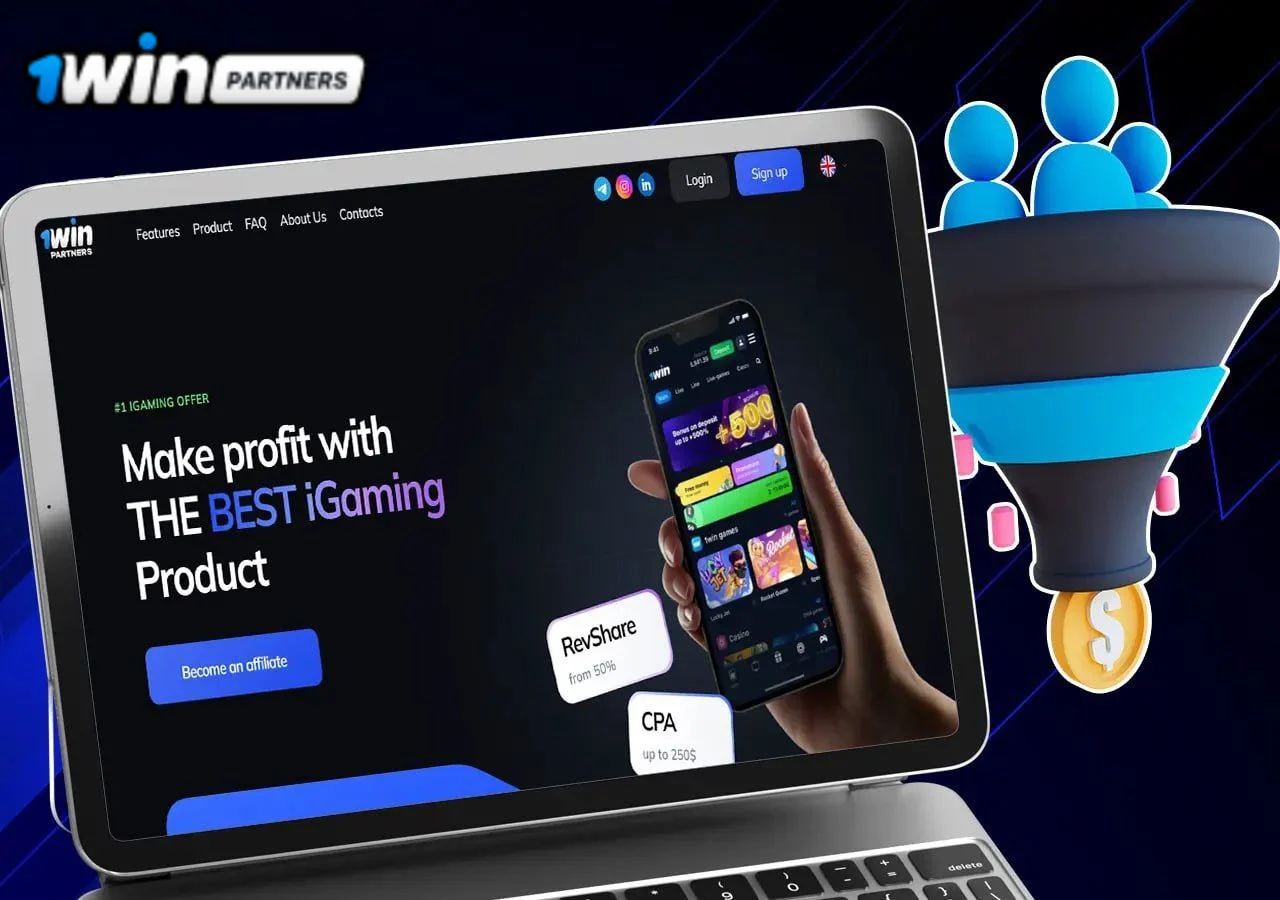 1win partners: iGaming offer for affiliates